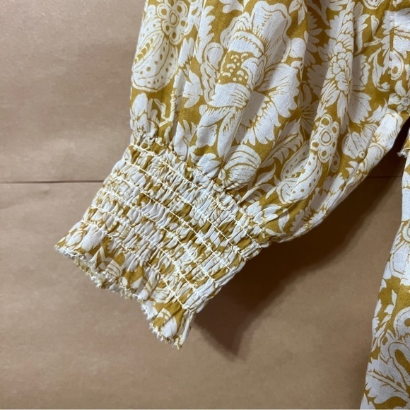 Christy Lynn | NWT Susie Dress Sunflower Popover Mini Dress Smocked Boho Size M - Picture 9 of 14